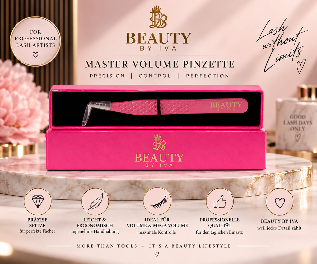 Master Volume Pinzette – Professional Lash Tweezer